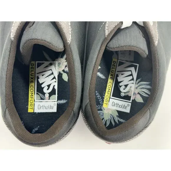 Vans Off The Wall Mens Size 11.5 Green/grey Low Top Skate Casual Sneaker 500714 - Picture 4 of 9